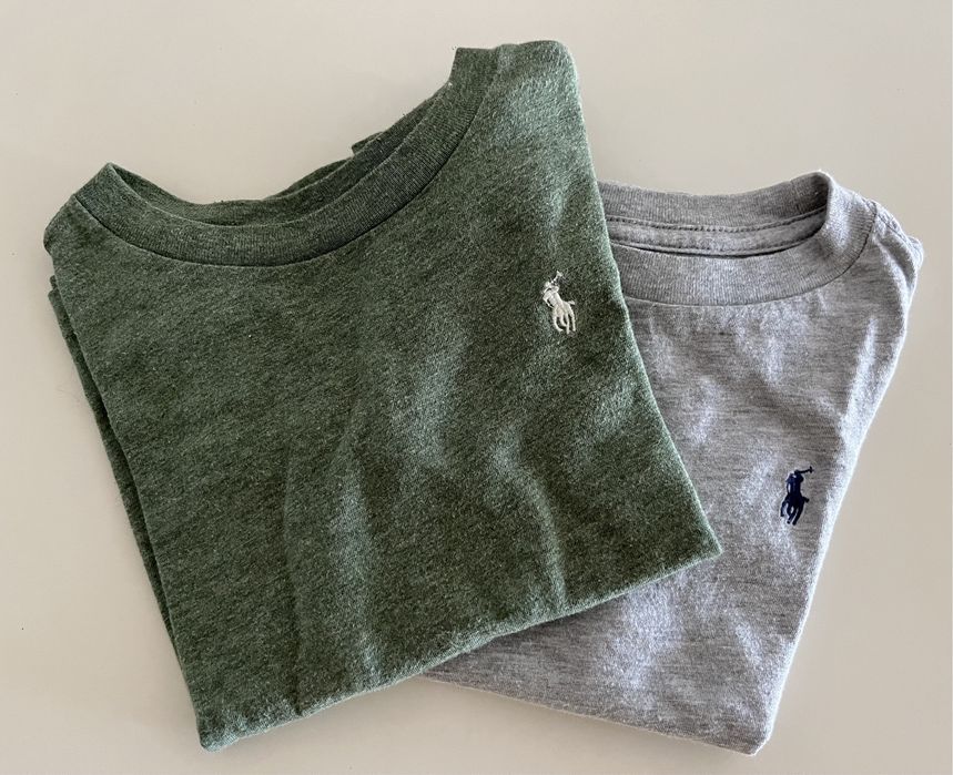 Tshirt e long sleeve Ralph Lauren 2 anos
