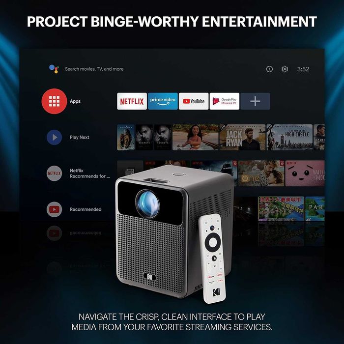 Projetor Kodak FLIK HD10 — NOVO