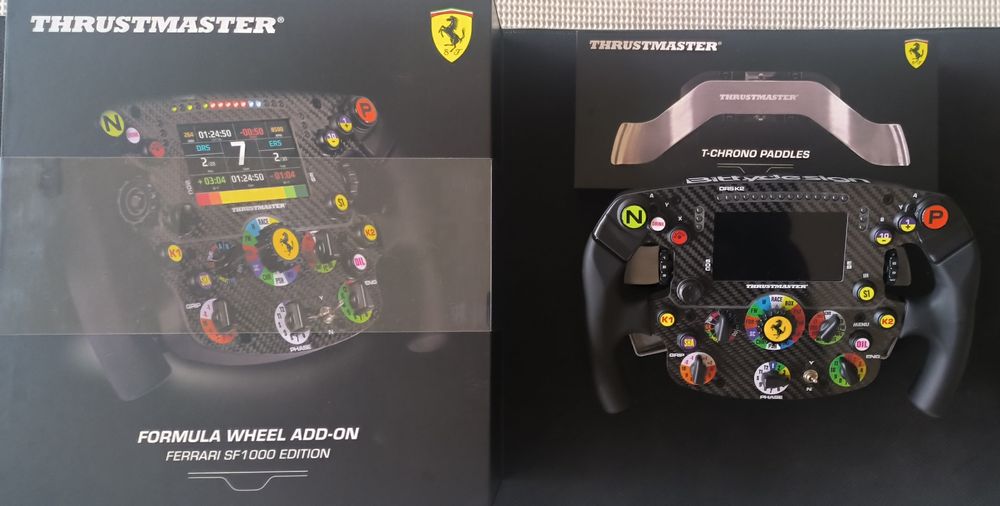 Volante F1 Thrustmaster SF1000 WiFi + T-Chrono