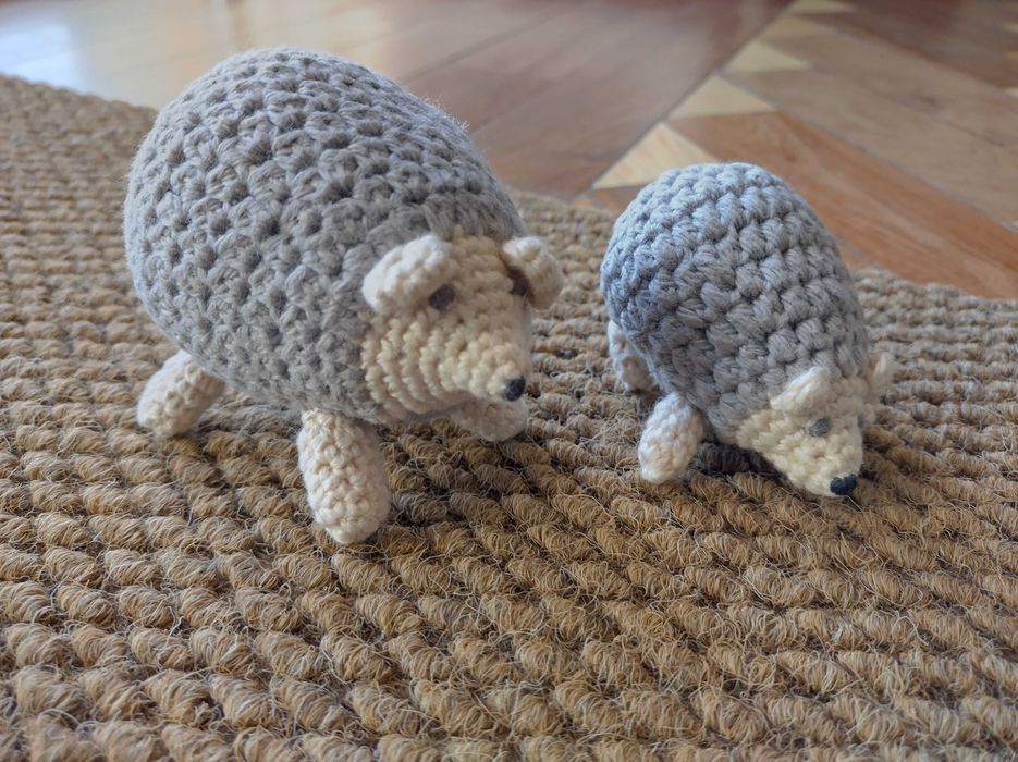 Ouriços - Amigurumi, boneco em crochet
