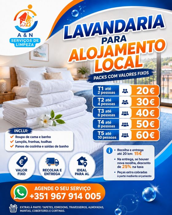 Limpezas gerais,sofás, colchões, alojamentos.
