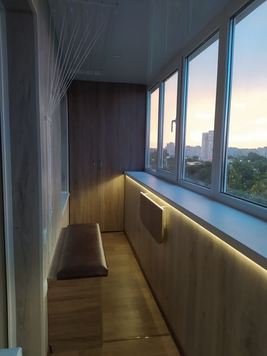 Балкон и лоджия под ключ . Окна откосы .  є Відновлення