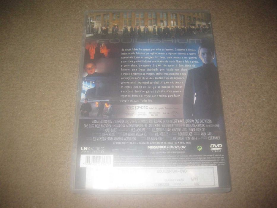 DVD "Equilibrium" com Christian Bale