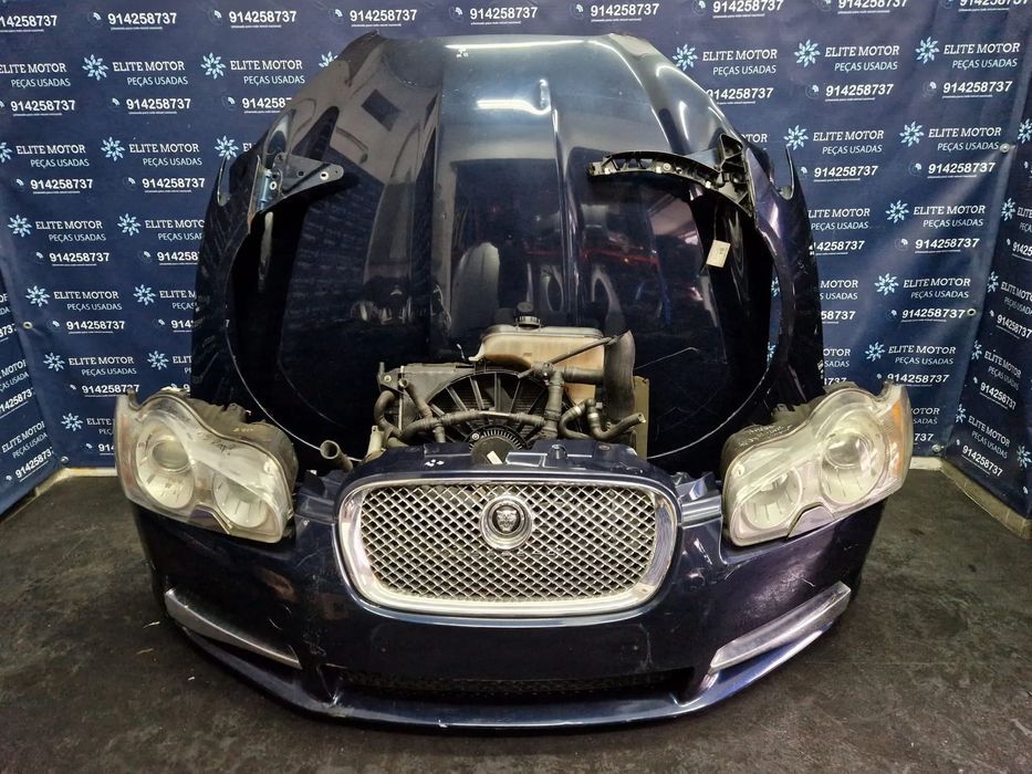 Frente completa usada JAGUAR XF X250 2.7D parachoques guardalamas