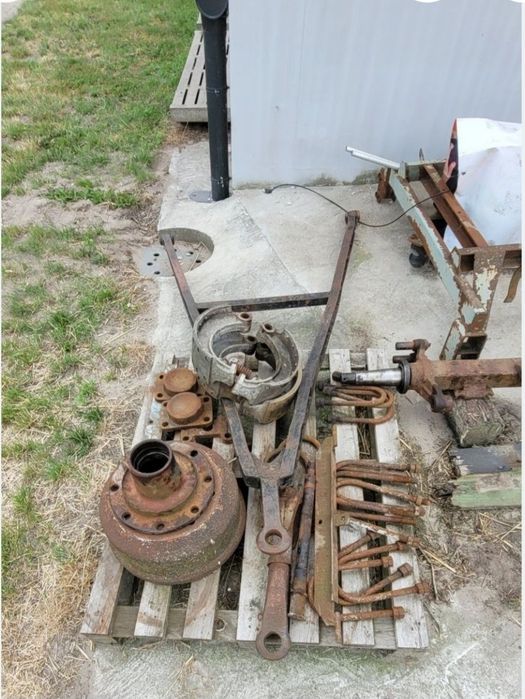 Koła felgi  oś do przyczepy hl hw fortschritt