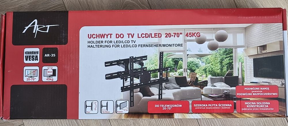 Uchwyt ART do TV 23-70 cali UX150 Czarny