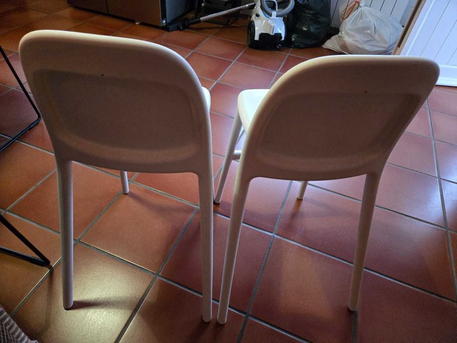 2 URBAN Cadeira júnior, branco IKEA