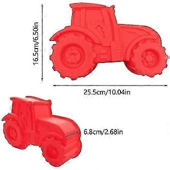 Silikonowa forma do pieczenia deserów galaretki duży traktor