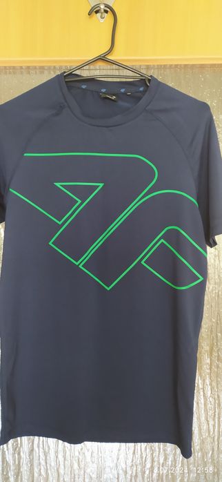 T - shirt granatowy z 4f