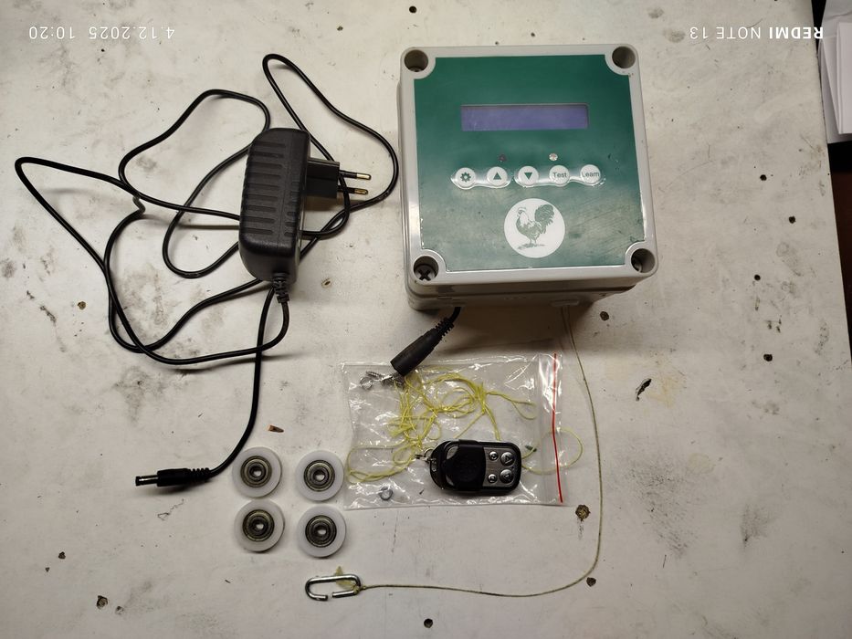 Automat do otwierania kurnika