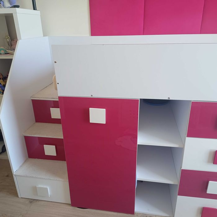 Łóżko piętrowe na andresoli