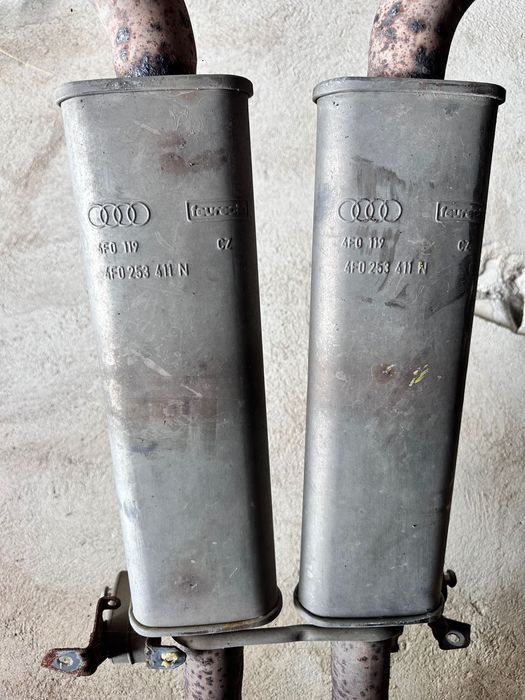 Tłumik / wydech Audi A6 C6 4F 3.2 FSI quattro Avant, kompletny