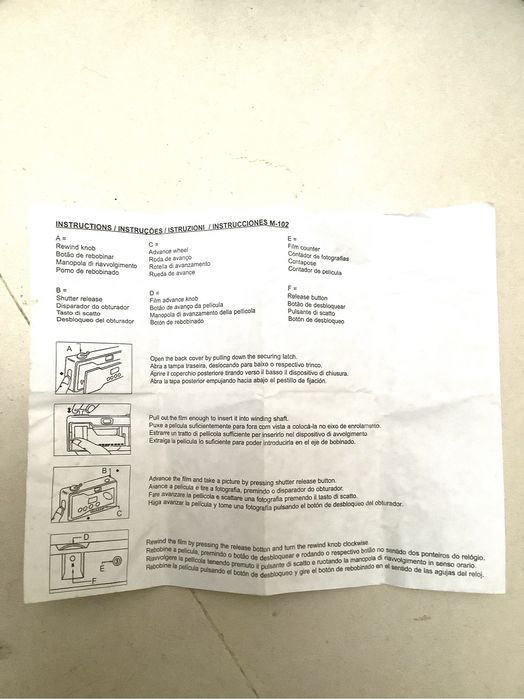 Máquina fotográfica 35 mm