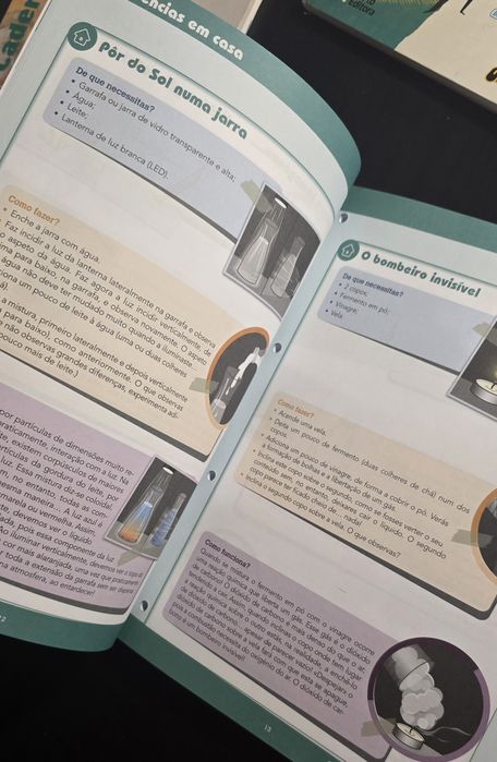 Para Descobrir 7 - FQ7⁰ ano - Cad. Atividades + Esperiências em Casa