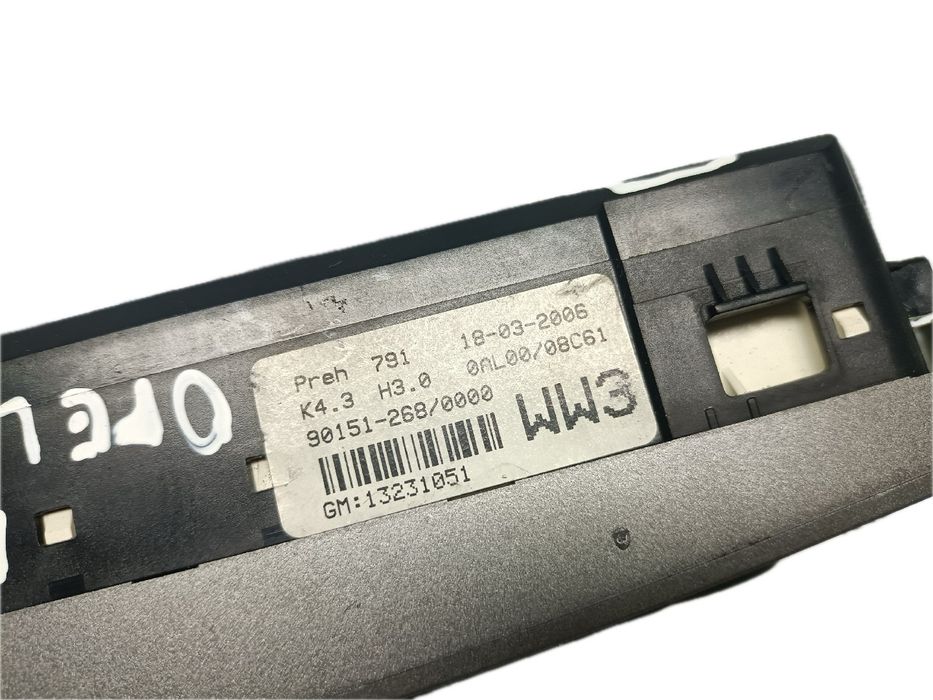 Comando chauffage / sofagem OPEL Astra H Hatchback (L48)
