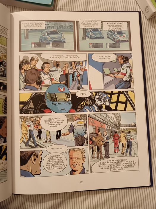 Livro BD Michel Vaillant - Em nome do filho