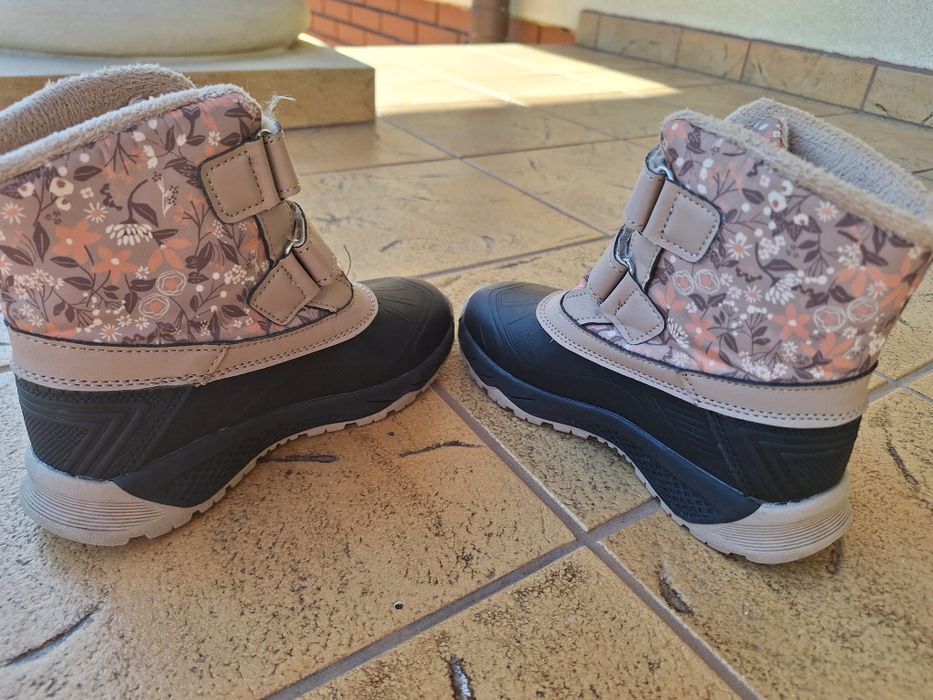 Śniegowce dla dziewczynki rozmiar 30