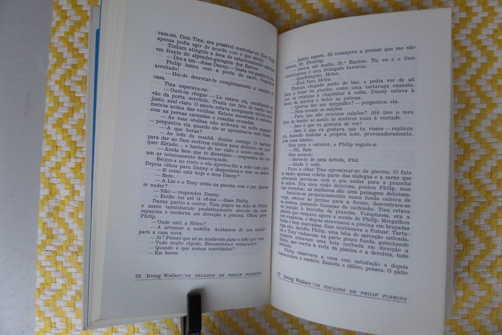Os Pecados de Philip Fleming 
Irving Walace