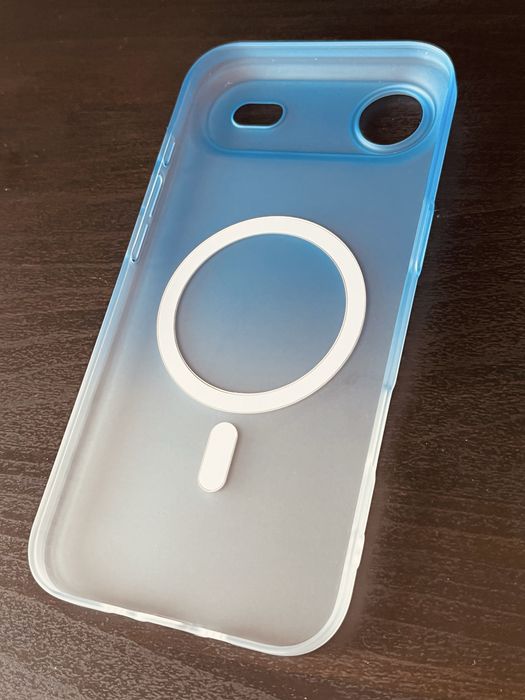 Capa azul IPhone Air