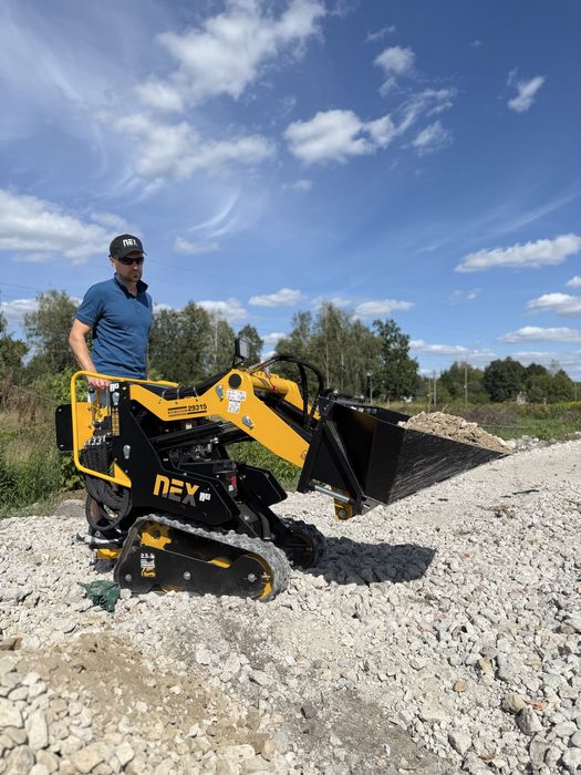 Ładowarka gąsienicowa NEX MULTI dwu sekcyjna pompa RATY 0%