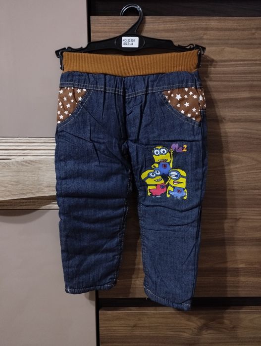 Нові утепленні джинси на хлопчика 86-92 см