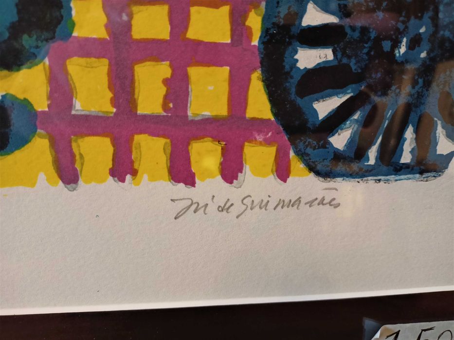 Serigrafia José de Guimarães 8