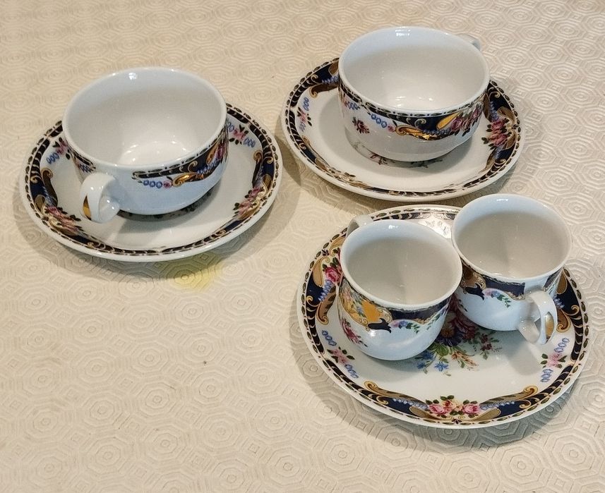 Serviço de Mesa Porcelana Italiana Vizavi 23 Peças