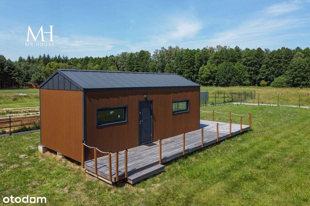 Nowoczesny domek | Działka 1070 m² | przy lesie
