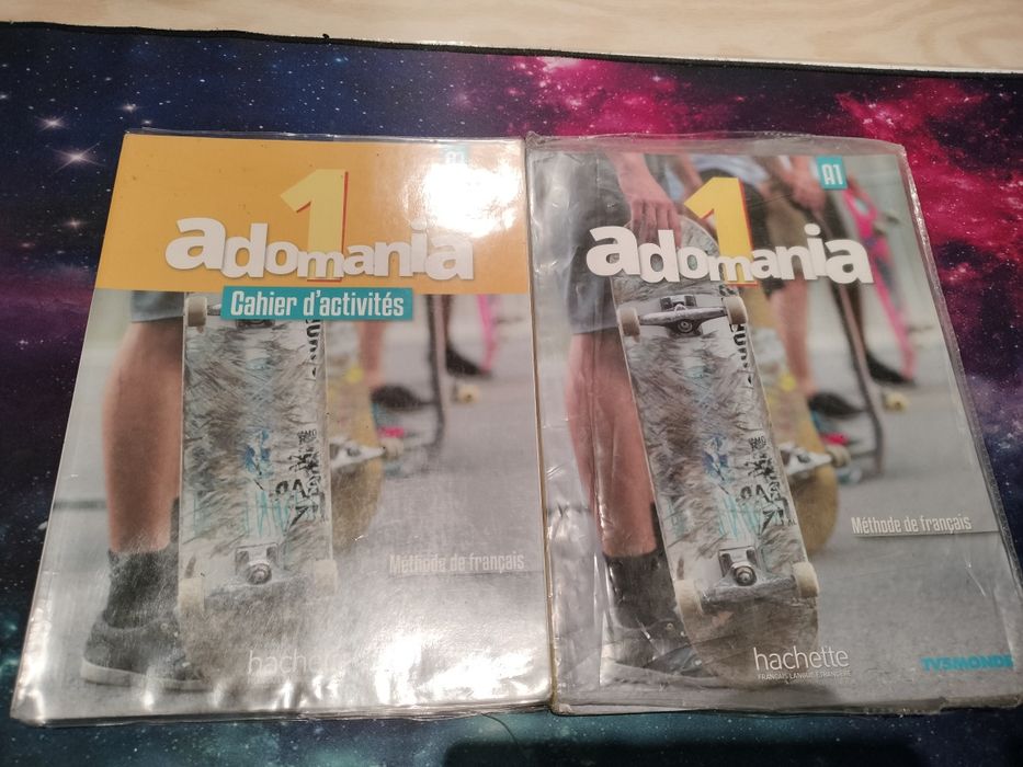 Manual + Caderno de Atividades Francês A1 ( Adomania 1 )