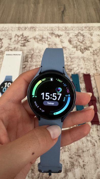 Samsung Galaxy Watch5 | Excelente Estado | Caixa + 6 Braceletes