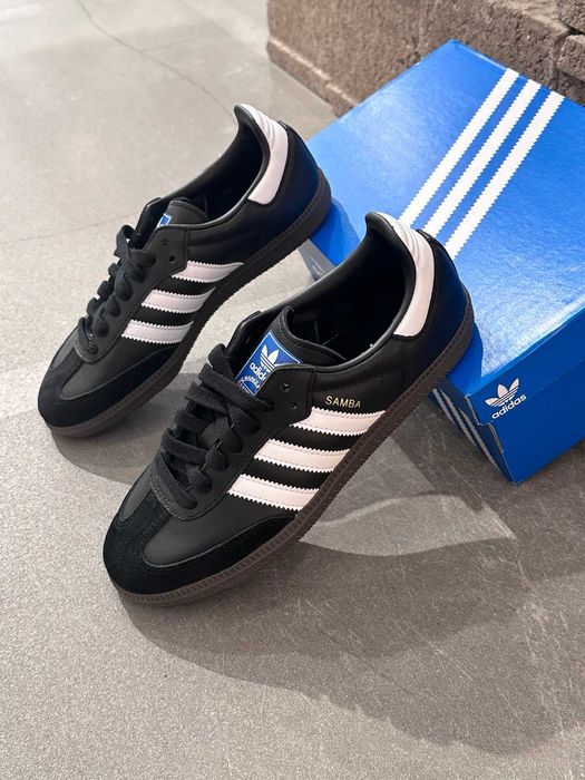 czarne adidas SAMBA buty dla pary oryginalne sneakersy R.39