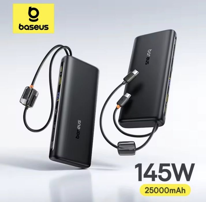 Baseus EnerFill FC41 145w 25000mAh,повер банк,швидка зарядка