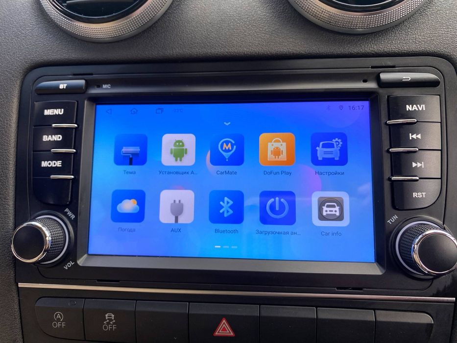 Автомагнитола JMCQ 7" для Audi A3 8P (2003–2012)