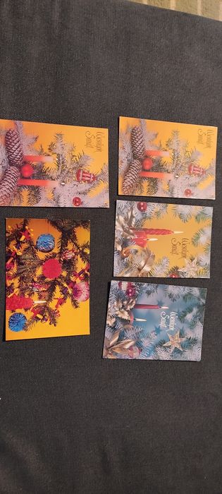 Karty świąteczne PRL