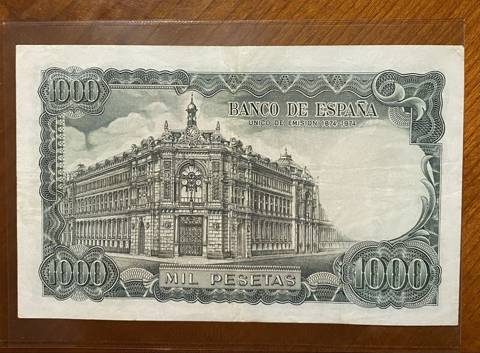 Nota 1574 - Mil Pesetas 1971