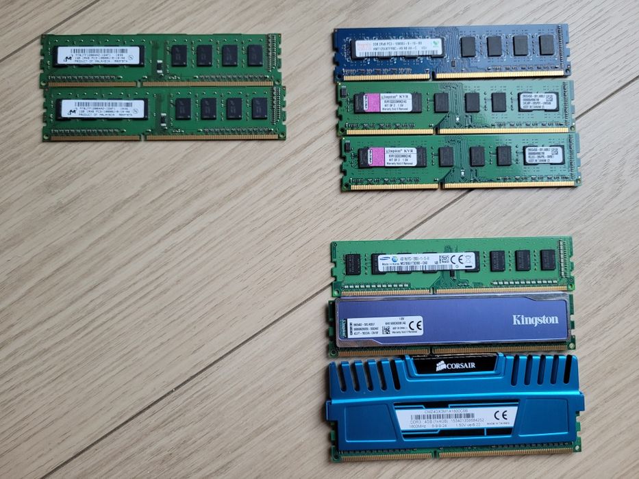 RAM DDR3 1 1 2 2x2 4 4 4 =20GB