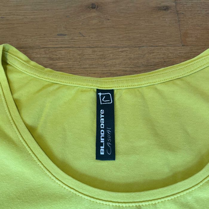 Blind Date Damski Modny T-shirt Lato Rozm. L
