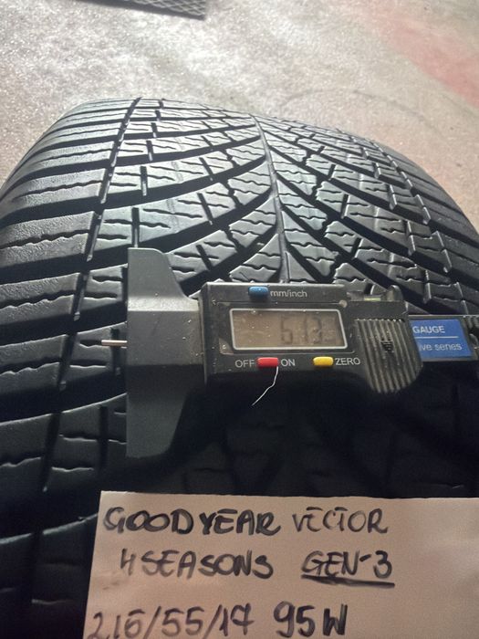 1x 215/50R17 95W GOODYEAR VECTOR 4SEASONS GEN-3 wielosezon 2025 3PMSF