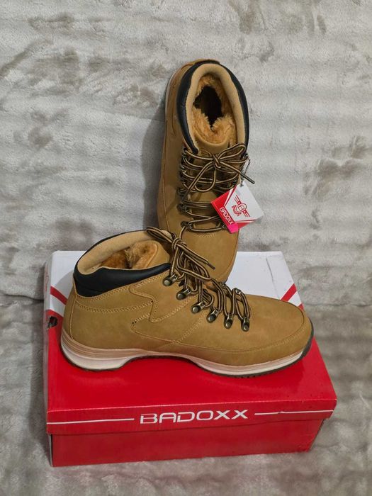 Buty zimowe Badoxx 41 nowe skórzane