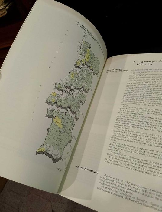 Eletricidade Portugal EDP/Empresa Pública (Relatório e contas - 1982)