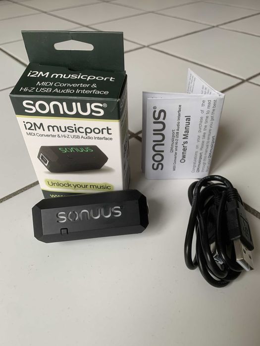 Sonuus i2M musicport—MIDI Converter\ Миди конвертер гитарный.