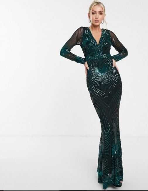 Gooddiva Slub Wesele Party  Cekiny elegancka Sylwester