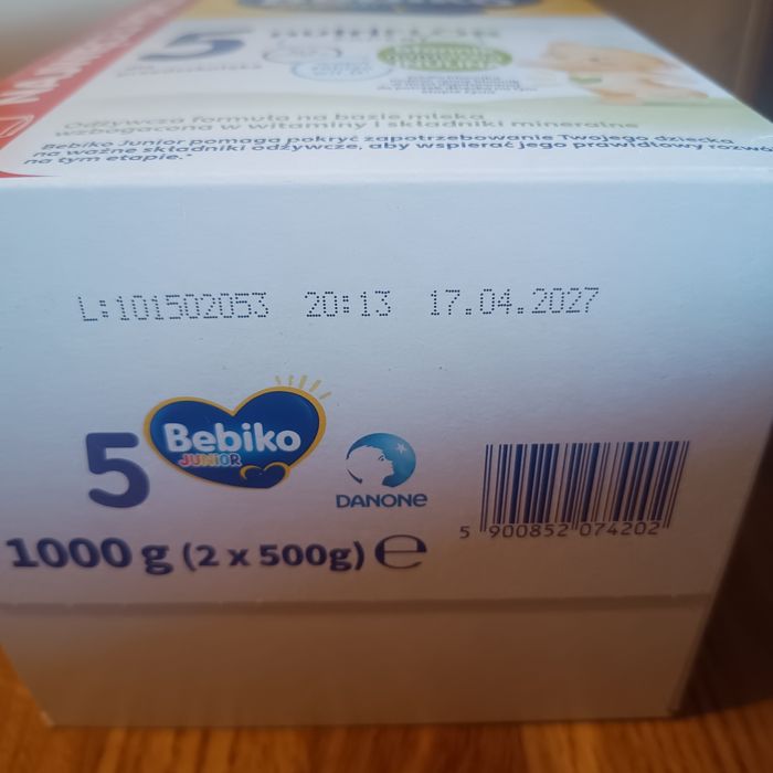 Mleko Bebiko junior 5 dla przedszkolaka. Darmowa wysyłka.