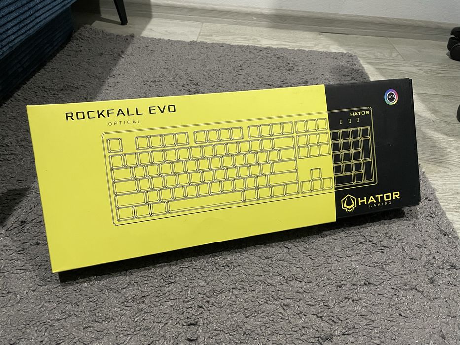 Клавиатура Hator Rockfall 2 Optical RGB 100%