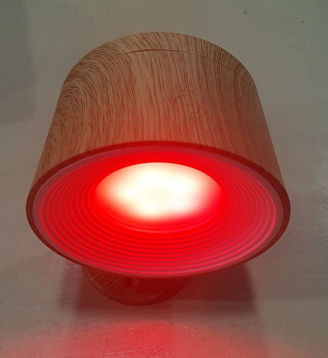 Luzes de parede led magnético 2 unidades varias cores de luz com comando