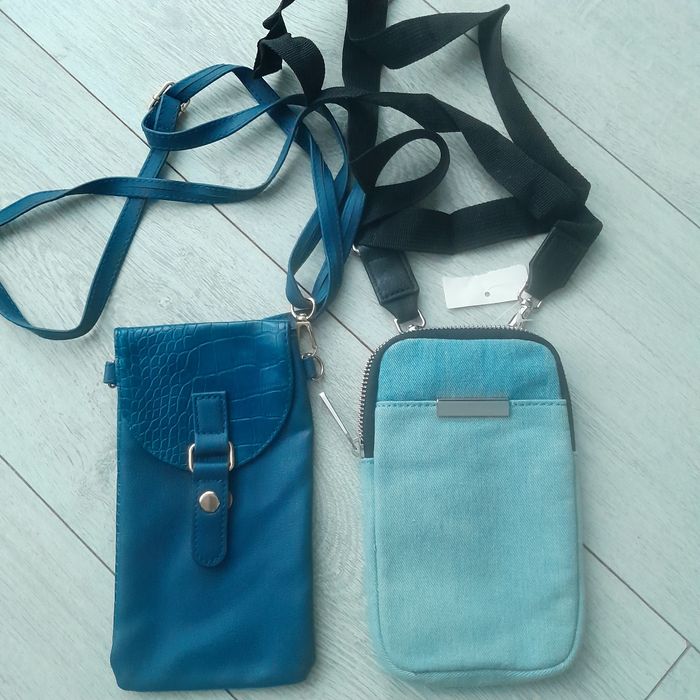 Dwie Torebki  na telefon ( np. C&A)