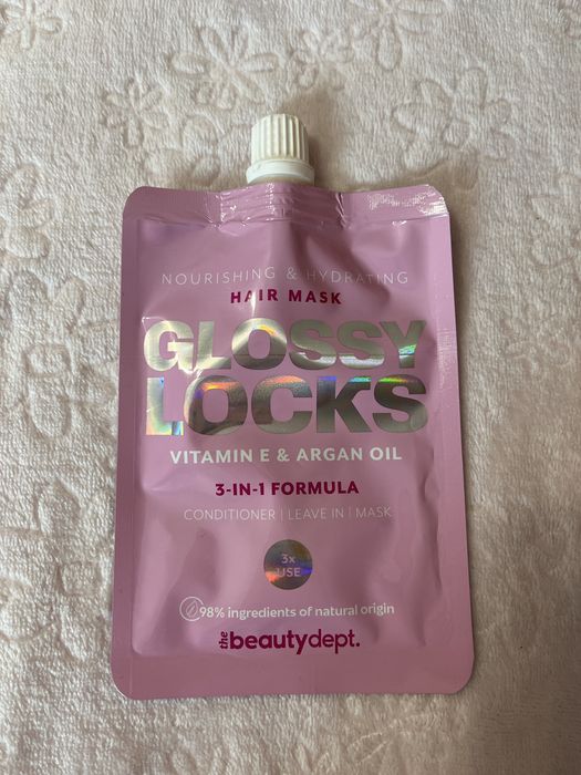 Maska do włosów z witaminą E i olejem arganowym