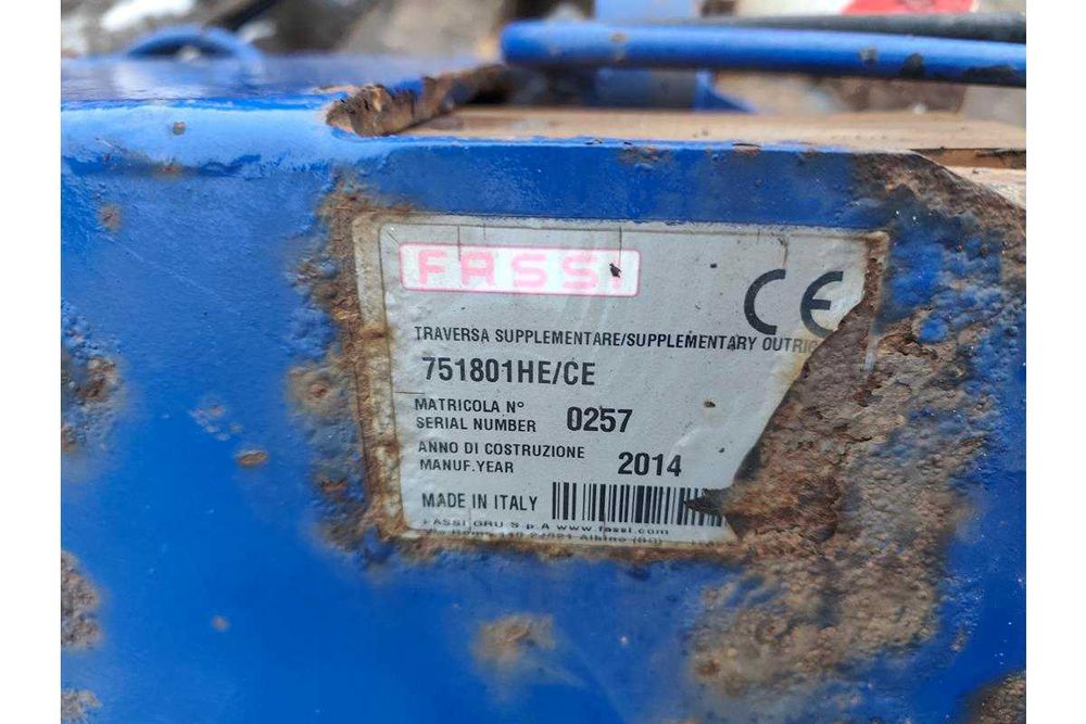 hds manipulator fassi f660 duży hiab palfinger pm