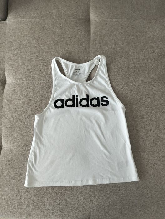 Bawełniana sportowa koszulka adidas