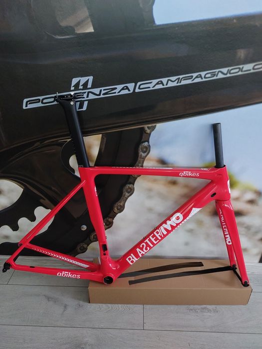 Nowy Frameset aero szosowy Carbon Qbike L 56